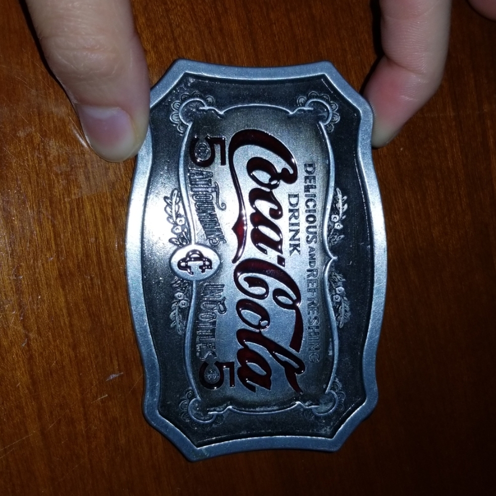 Vintage Coca-Cola Belt Buckle